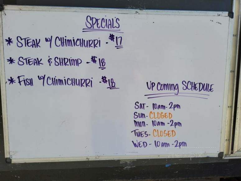Aloha Braised Food Truck - Lahaina, HI menu_pic