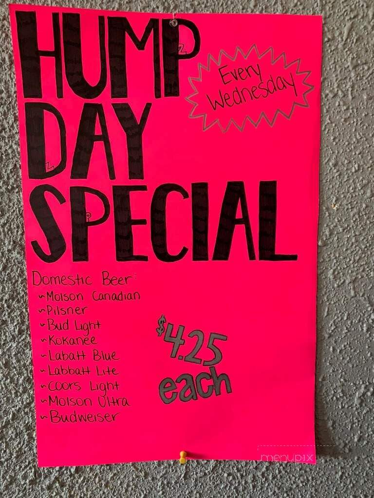 Club Mojo's & Second Home Lounge - Wainwright, AB menu_pic