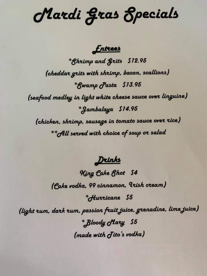 Hillside Tavern - Mogadore, OH menu_pic