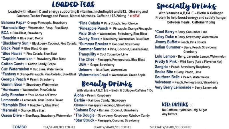Star Nutrition - Bethlehem, GA menu_pic