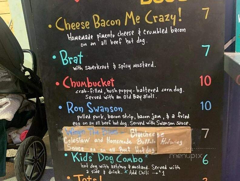 Resident Dogs - Greenville, SC menu_pic