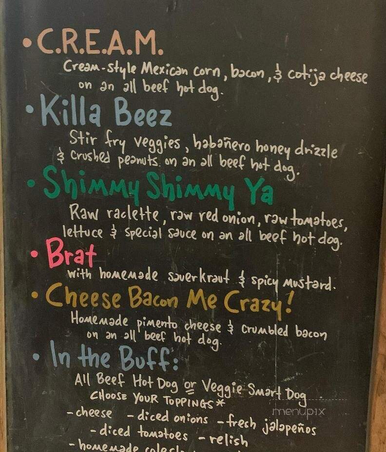 Resident Dogs - Greenville, SC menu_pic