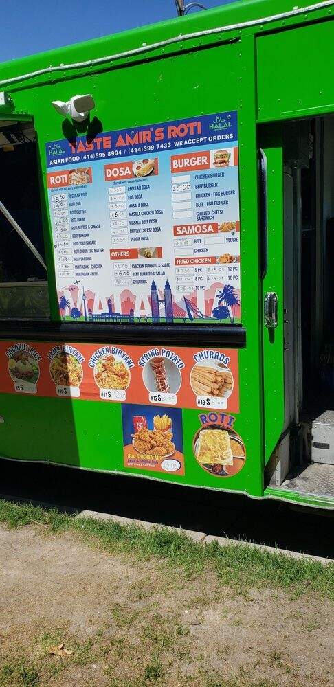 Taste Amir's Roti - Milwaukee, WI menu_pic