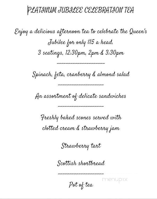 Great British Grub - Truro, NS menu_pic