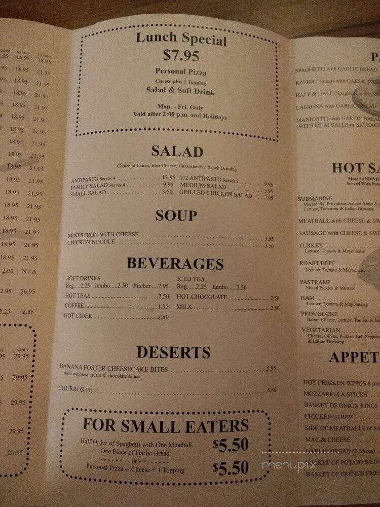 Village Pizza - Mount Brydges, ON menu_pic