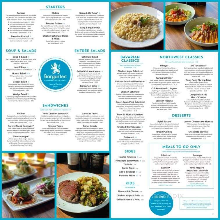 Gustav's Bargarten - Keizer, OR menu_pic