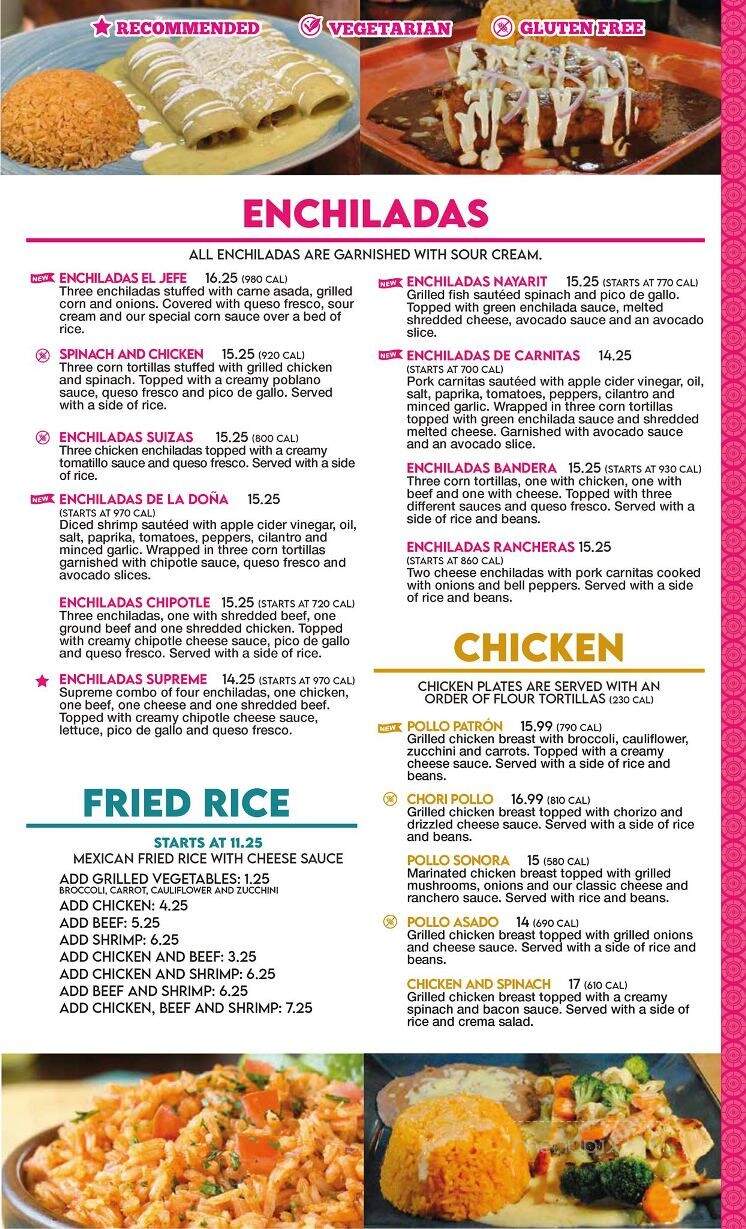 Plaza Azteca - White Oak, PA menu_pic