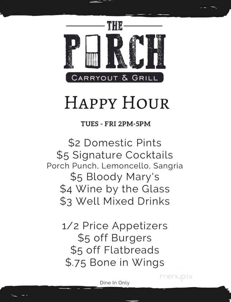 The Porch - Hillsboro, OH