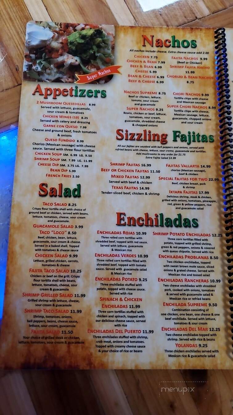 El Ranchero - Murfreesboro, NC menu_pic