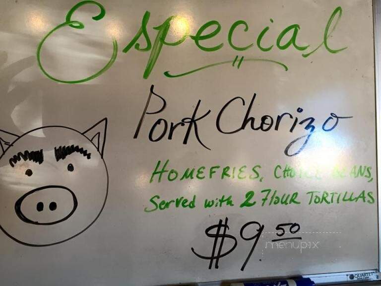 Tooley's Cafe - Tucson, AZ menu_pic