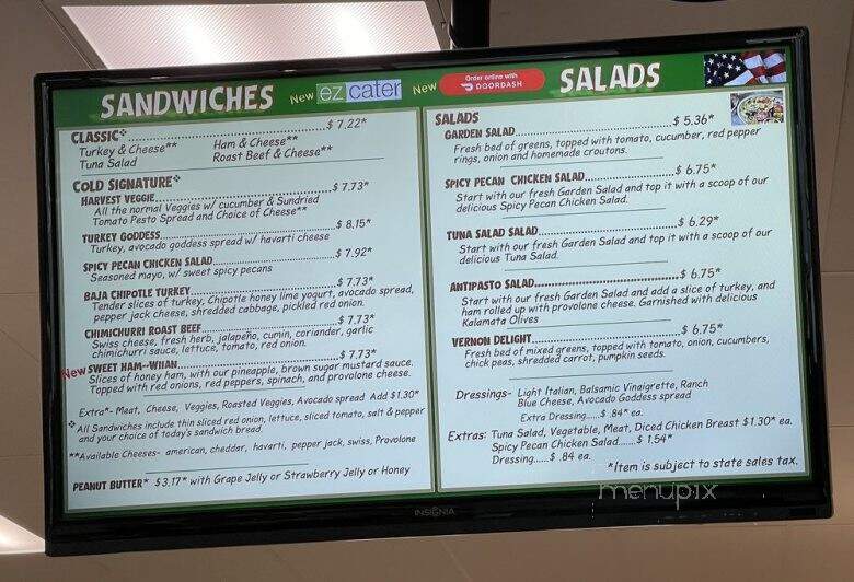 Great Harvest Bread Co. - Vernon, CT menu_pic