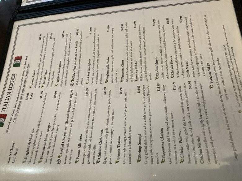 El Paraiso - Chino Valley, AZ menu_pic