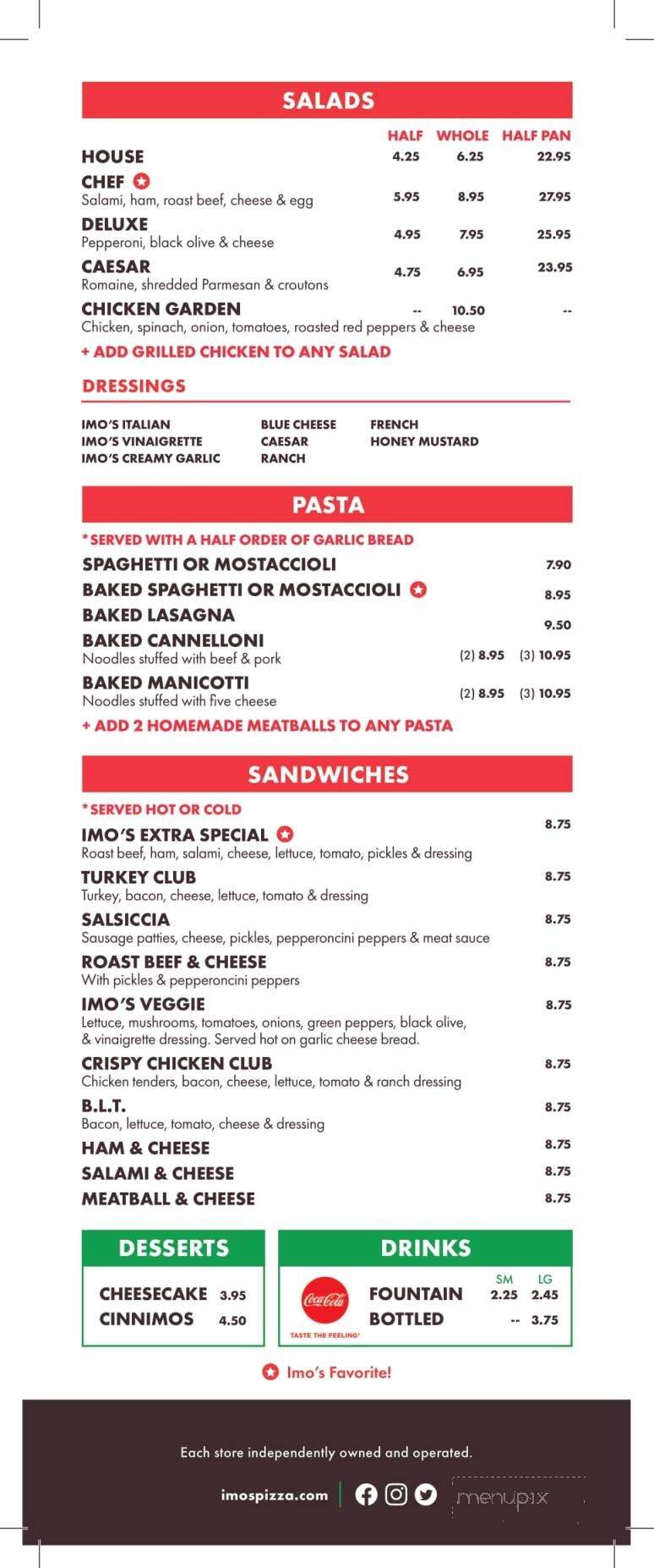 Imo's Pizza - Farmington, MO menu_pic