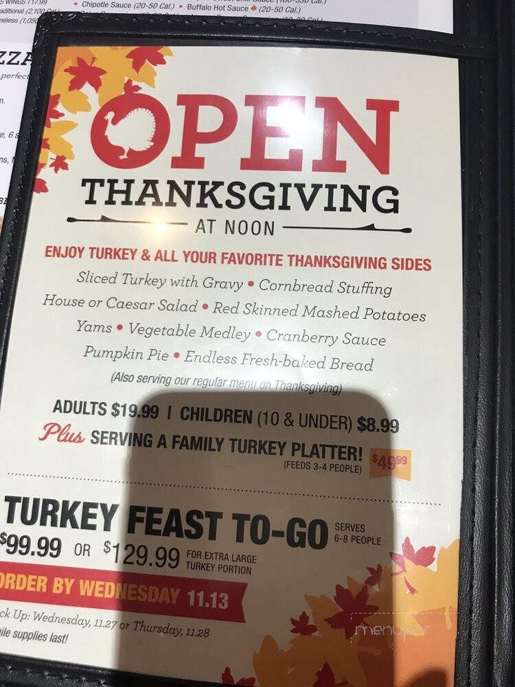 Johnny Carino's Italian - Greenwood, IN menu_pic