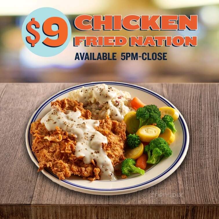 Cotton Patch Cafe - Brownwood, TX menu_pic
