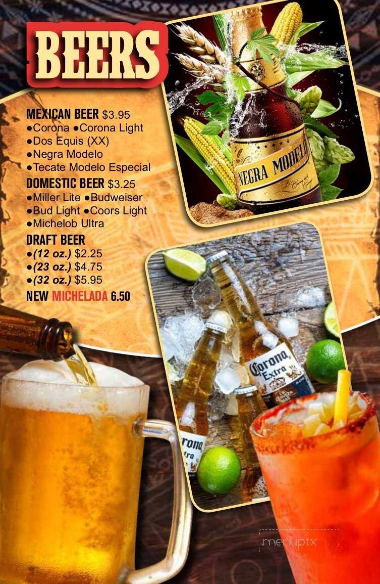 Rodeo Mexican Restaurant - Headland, AL menu_pic