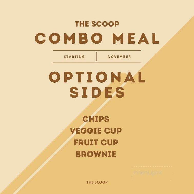 The Scoop - Tinley Park, IL menu_pic