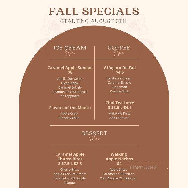 The Scoop - Tinley Park, IL menu_pic