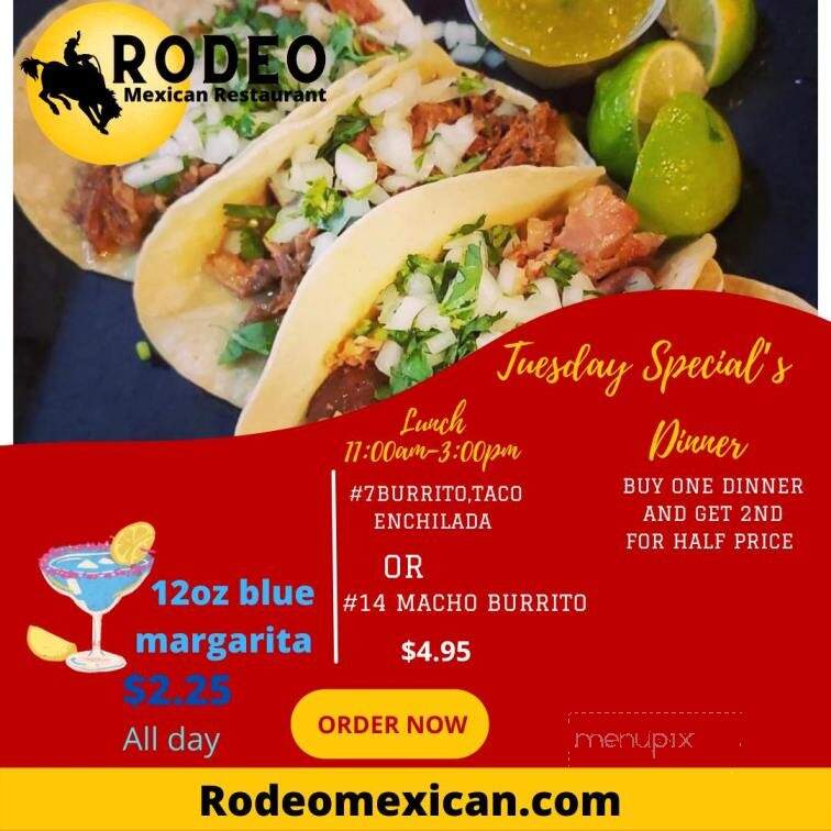 Rodeo Mexican Restaurant - Waycross, GA