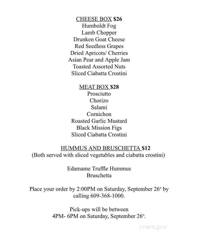 Jay's on Third - Stone Harbor, NJ menu_pic