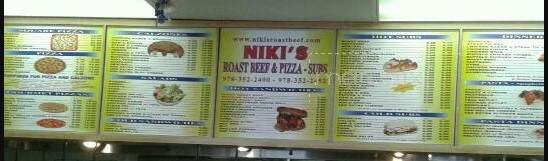 Niki's Roast Beef & Pizza - Georgetown, MA
