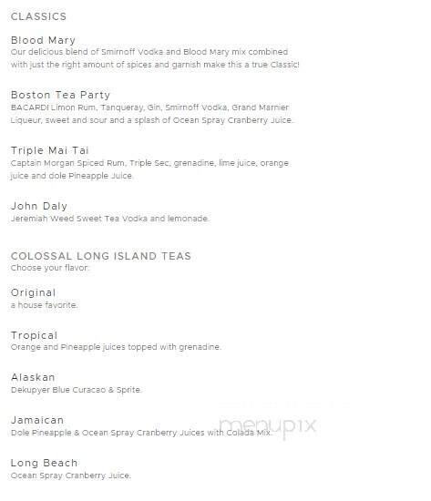 Ground Round Grill & Bar - Worthington, MN menu_pic