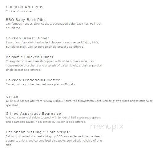 Ground Round Grill & Bar - Worthington, MN menu_pic