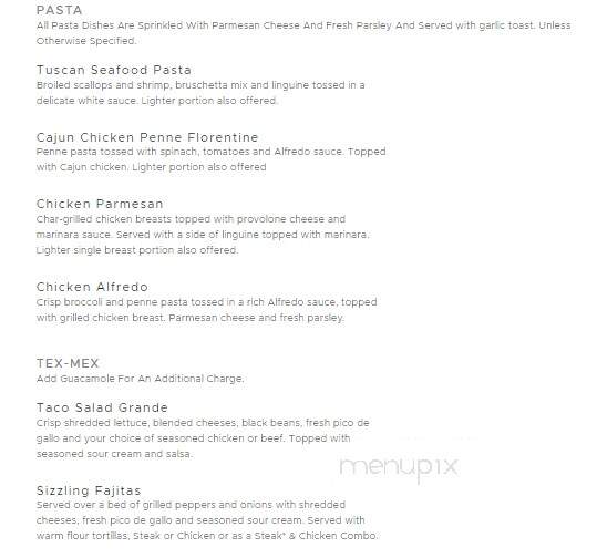 Ground Round Grill & Bar - Worthington, MN menu_pic