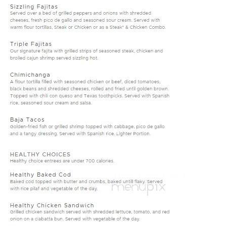 Ground Round Grill & Bar - Worthington, MN menu_pic