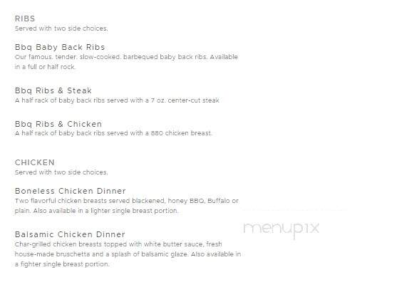 Ground Round Grill & Bar - Worthington, MN menu_pic