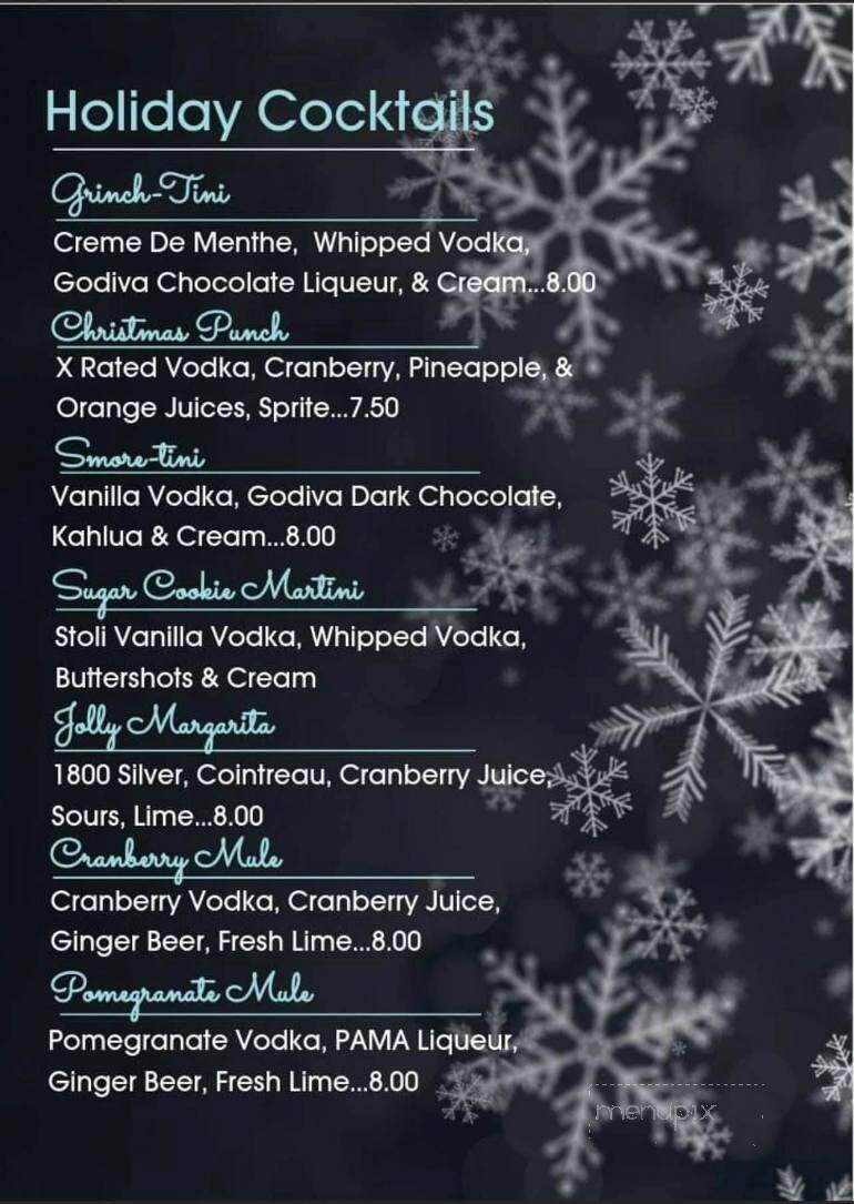 Jaffre's Restaurant & Bar & Six Pack - Greensburg, PA menu_pic
