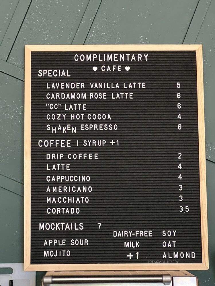 Complimentary Cafe - Skokie, IL