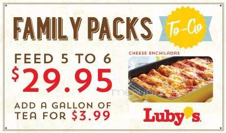 Luby's - Port Arthur, TX menu_pic