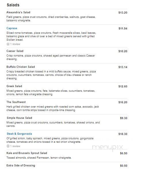 Antonio's Pizza - Newport, RI menu_pic