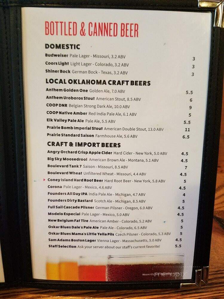 Hideaway Pizza - Moore, OK menu_pic