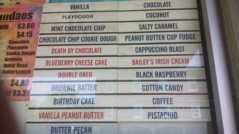 Kool Licks - Sellersville, PA menu_pic