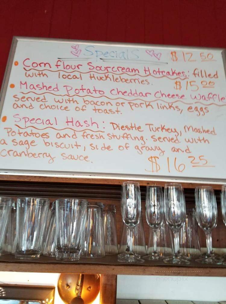 Queenie's Roadhouse Cafe - Elk, CA menu_pic