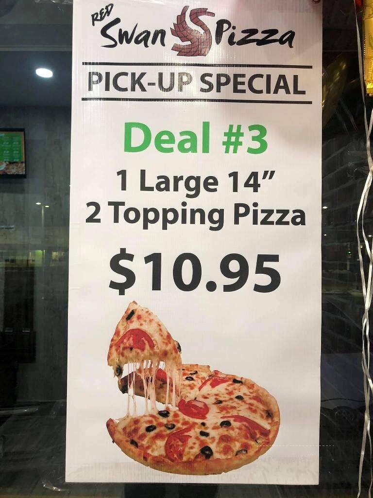 Red swan pizza - Kamloops, BC menu_pic