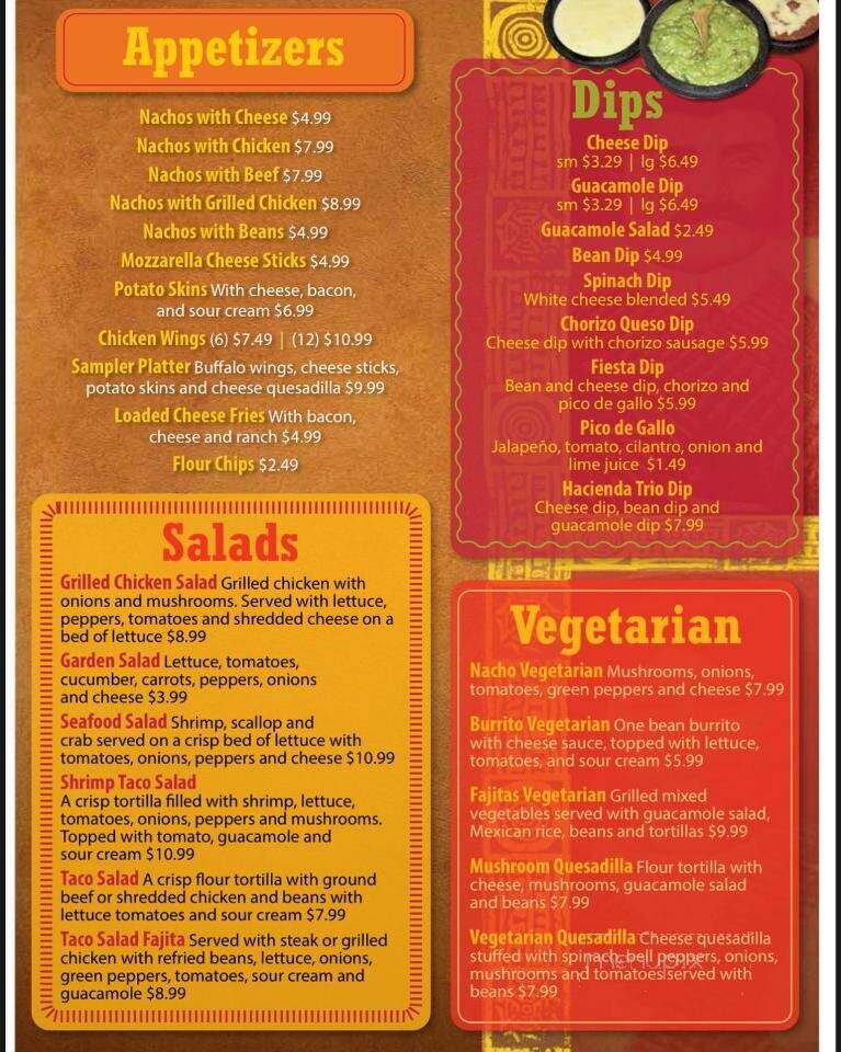 Mi Hacienda - Pikeville, KY menu_pic