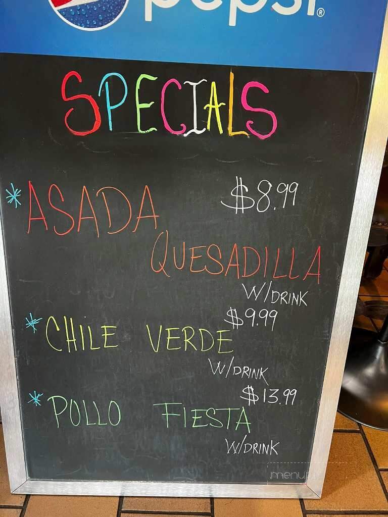 Mi Hacienda - Pikeville, KY menu_pic
