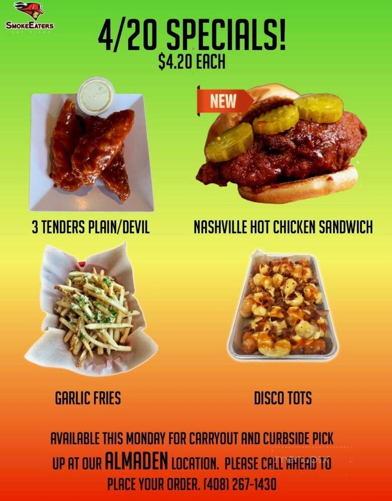 Smoke Eaters - Hot Wings - San Jose, CA