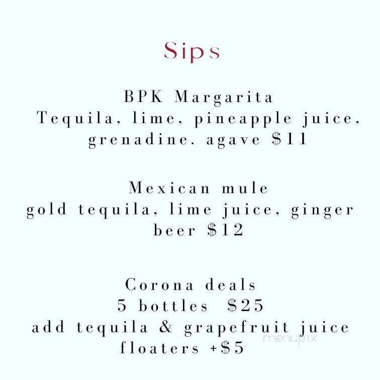 Broken Plate Kitchen - Corolla, NC menu_pic