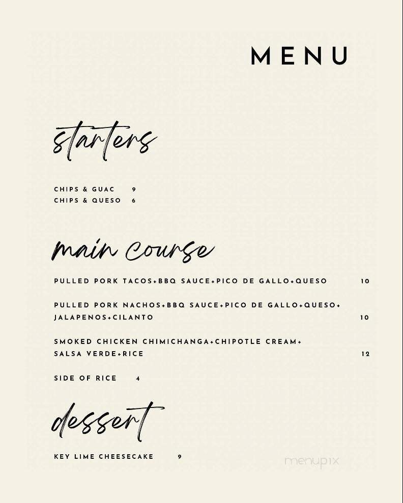 The Southern Table - Pulaski, TN menu_pic