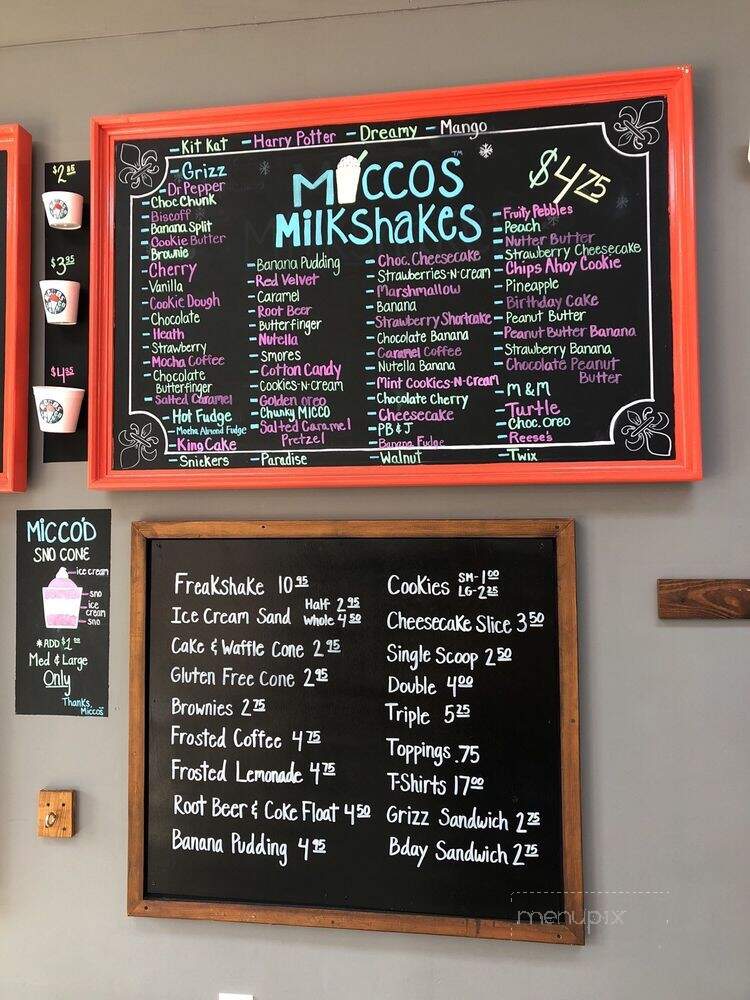 Miccos Sno Cones & Sweets - Collierville, TN