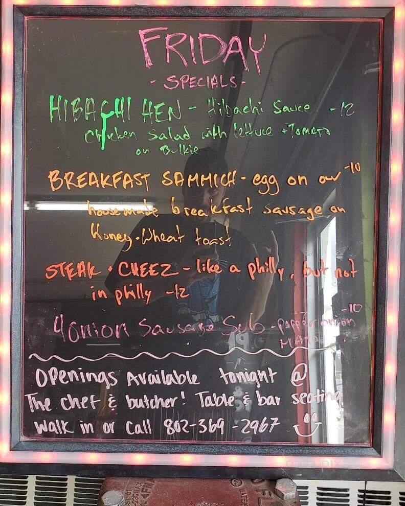 Funkalicious Market and Deli - White River Junction, VT menu_pic