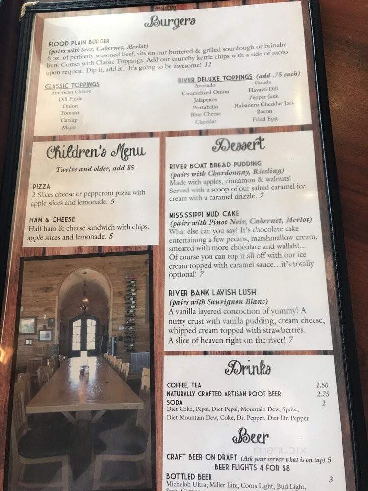 The RiverHouse - Scott City, MO menu_pic