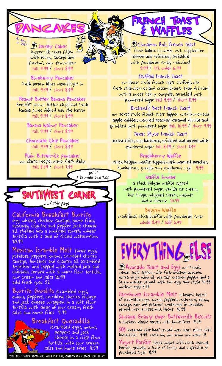 Chicken Or The Egg' - Beach Haven, NJ menu_pic