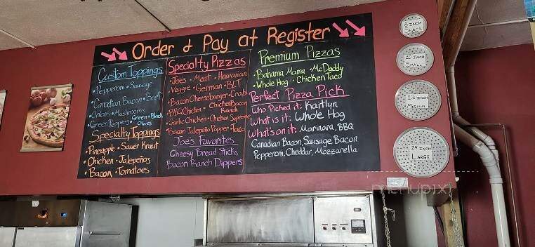 Joe's Pizza - Guttenberg, IA menu_pic