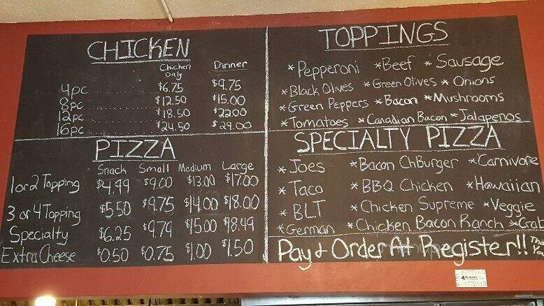 Joe's Pizza - Guttenberg, IA menu_pic