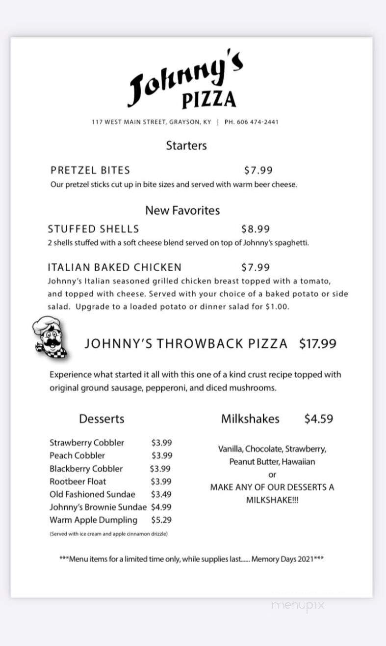Johnny's Pizza - Grayson, KY